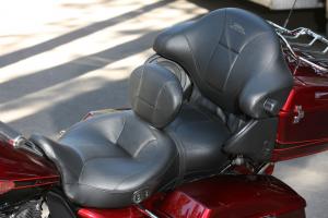2011 harley davidson cvo road glide ultra review motorcycle com, If you can t convince a passenger to ride with you on a seat like this you may have deep personality issues