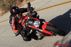 2010 ducati streetfighter review motorcycle com, Stability takes precedence over extreme agility with the Streetfighter