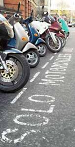 manifesto for reclassifying motorcycles as transportation in the united states, Provide parking for motorcycles Then people would ride them