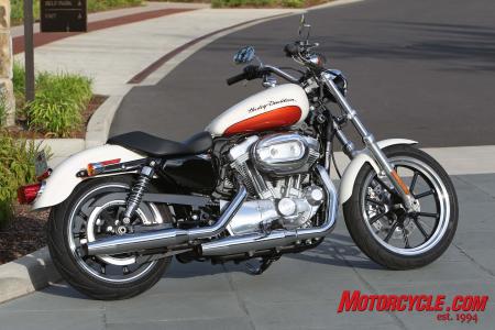 2011 harley davidson sportster superlow motorcycle com, Although it looks much like the 883 Low the new SuperLow is essentially an all new model