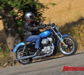 2011 harley davidson sportster superlow motorcycle com, Ridden as a cruiser the new SuperLow will be welcomed by riders in search of cool looks and a compliant ride