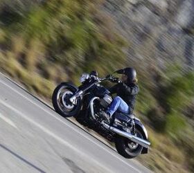 2013 moto guzzi california 1400 custom review motorcycle com, When it comes to playing around in the twisties the Custom offers a much sportier ride than its touring brother