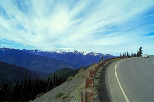 pacific northwest motorcycle travel destinations, Highway 101 near Olympic National Park Photo courtesy Washington State Tourism