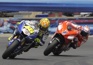vote for speed performance awards, Valentino Rossi s daring pass not only got on Casey Stoner s nerves it also led to his nomination for the Best Move award