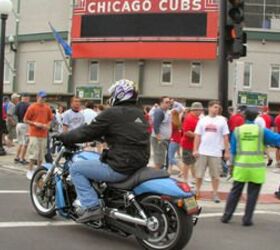 motorcycle com, Longride catches a Cubs game