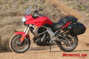 2008 kawasaki versys road test motorcycle com, The frame is all but a carbon copy of what the 650R uses The difference on the Versys frame is the subframe passenger peg mounting portion and aluminum swingarm