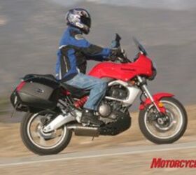 2008 kawasaki versys road test motorcycle com, The rider triangle is not only comfortable it s downright practical