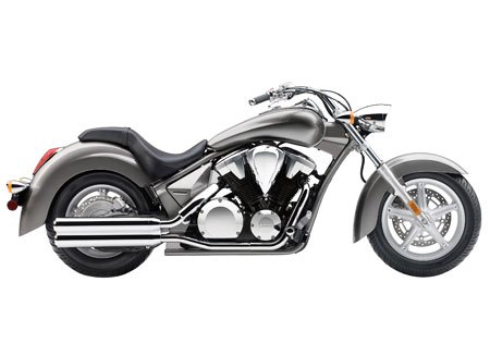 honda announces four returning 2011 models, The Honda Stateline features valanced fenders wide handlebars and blacked out engine