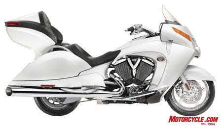 2010 victory motorcycles line up preview motorcycle com, The 2010 Vision Tour Premium will have ABS as a 1 000 option