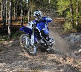 2012 yamaha wr450f review motorcycle com, Churn and Burn The 2012 WR450F is bringing more rideability in more conditions to Yamaha s off road lineup