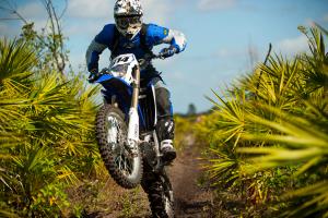 2012 yamaha wr450f review motorcycle com, The beauty of EFI shines brightly in all throttle positions Open it up and let the bike go