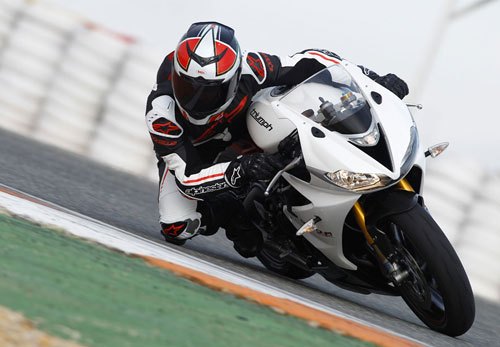 the 10 hottest bikes of 2013 motorcycle com, When lean angles like this come so easily it s no wonder why we re all eager to ride the 2013 Triumph Daytona 675 R