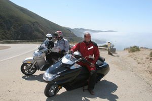 manufacturer mongrels to mecca 14277, On the road to Sportbike Mecca on scooters