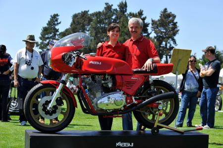 2012 quail motorcycle gathering video, The Spirit of the Quail Award went to this 1971 Magni Rocket 3 owned by Giovanni Magni