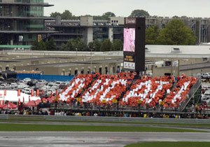hayden signs with ducati, Nicky Hayden received a strong show of support from the fans at Indianapolis Motor Speedway as did Ducati