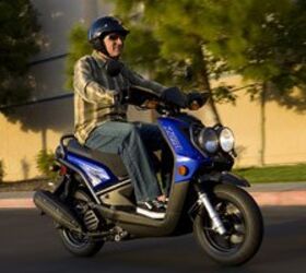 superbike champs star in zuma promo, With fuel prices reaching new highs Yamaha is highlighting the fuel efficiency of its 2009 scooters