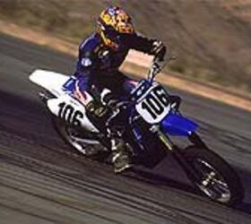 supermotard motorcycle com, Yamaha s YZ426F is one of the most popular choices for Supermotard racing Extreme lean angles are part of the motard game
