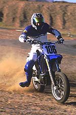 supermotard motorcycle com, Many motard races include dirt sections These are not easy to conquer with street tires