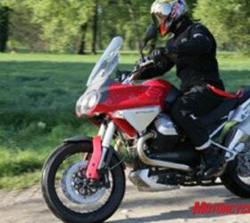 Moto Guzzi brings us the new Stelvio, ready to do battle in the Alps with BMW’s legendary GS. Our pal Yossef takes us for a ride.