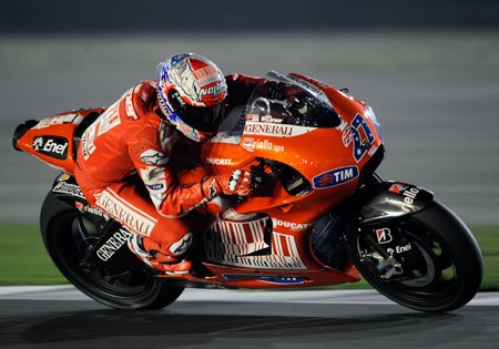 motogp 2010 qatar test results, A healthy Casey Stoner may be the biggest threat to end Valentino Rossi s championship winning streak