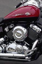 2000 yamaha v star classic motorcycle com, Me likes chrome