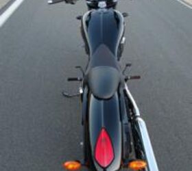 2010 victory vegas 8 ball review motorcycle com, You can appreciate the 8 Ball s minimalist styling when viewing the bike from behind