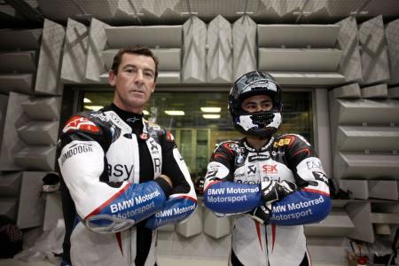 wsbk bmw s1000rr undergoes wind testing, BMW is hoping Troy Corser left and Leon Haslam will score good results in 2011