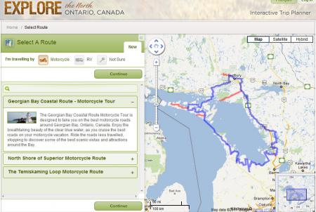 ontario s motorcycle trip planner a cut above video