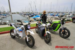 2010 electric motorcycle shootout motorcycle com, This was a first for Kevin s 13 year motojourno career His yacht is the one a few boats back