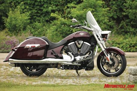 victory sales down over 50, Victory introduced the 2010 Cross Roads in July