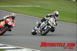 motogp 2009 donington park results, Randy de Puniet s podium gives us the excuse to include the mention Playboy in this story