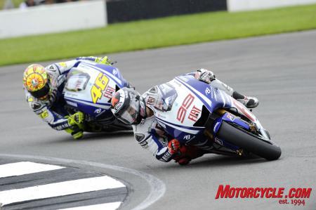 motogp 2009 donington park results, The Fiat Yamaha duel fizzled at Donington but Rossi and Lorenzo should provide for a thrilling finish over the last seven races