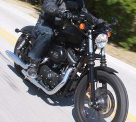 2009 harley davidson iron 883 review motorcycle com, Bling with sting