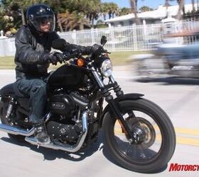 2009 harley davidson iron 883 review motorcycle com, Power from the 883 motor can most diplomatically be described as modest A broad torque band gives it decent around town grunt but experienced riders with a penchant for speed will be disappointed KD