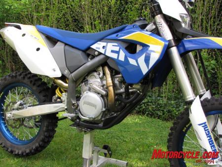 2010 husaberg fe570 review motorcycle com, Mass centralization was priority one to the Husaberg engineers