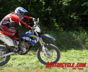 2010 husaberg fe570 review motorcycle com, All of our testers dug at least some aspects of the 2010 FE570 It d be great to have more time to work with the bike so we could really uncork its full potential