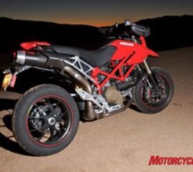 2007 ducati hypermotard 1100s motorcycle com, Kinda funky but oh so cool