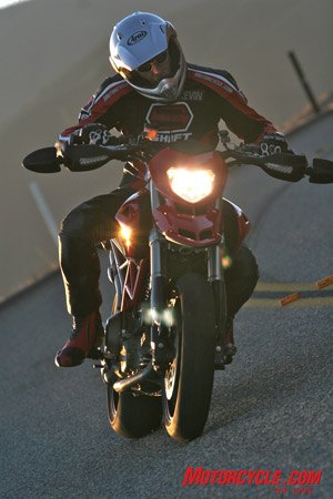 church of mo 2007 ducati hypermotard 1100s, With the Hypermotard you ll want to continue chasing apexes even after sundown