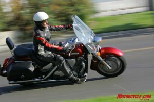 2009 honda vtx1300t review motorcycle com, since it makes all of its torque right off idle gear selection matters little