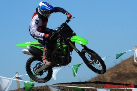 2010 kawasaki kx250f review motorcycle com, A lot of small changes add up to a more refined KX250F for 2010