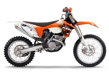 2011 ktm 350xc f 250xc f announced, The 250XC F is equipped with both electric start and a kickstarter