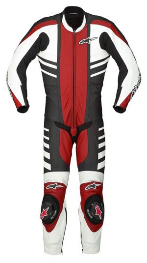 alpinestars fall 2008 products, The CR leather suit is influenced by Formula Xtreme Champion Jake Zemke