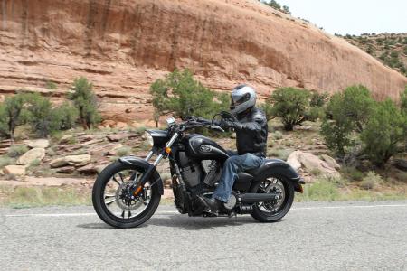 2011 victory lineup reviews motorcycle com, Arlen s grandson Zach strikes out with his own signature Victory Vegas