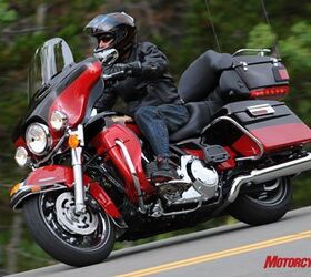 2010 harley davidson electra glide ultra limited review motorcycle com, The 2010 Electra Glide Ultra Limited provides a new option in the luxury touring segment