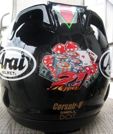 arai corsair v disalvo helmet Corsair-X - Dani Samurai-2 Arai Corsair-X Van Der Mark