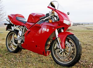 road racing series part 5, For our Supersport build I chose my trusty street ride a 2000 Ducati 748 pictured here as stock as it left the factory Photo by Holly Marcus