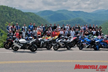 2009 r1 r6 forum east coast convention, You can t have an event like the Yamaha R1 R6 Forum East Coast Convention without the obligatory group photo Photo by Laura Trigg