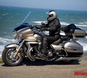 2009 kawasaki vulcan 1700 voyager nomad review motorcycle com, The Voyager can transport you comfortably to ocean vistas even if you live in North Dakota