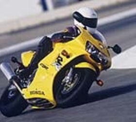 1998 honda cbr 900 rr motorcycle com, Editor in Chief Brent Plummer turned in the second fastest lap of the day at Las Vegas Raceway