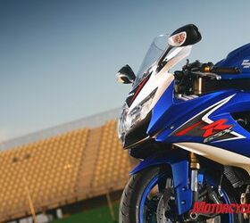 2008 suzuki gsx r600 review motorcycle com, New GSX R600 Misano and sunny skies Well for us two out of three ain t bad